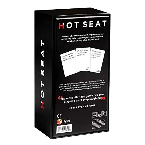 HOT SEAT: The Family Party Game That&