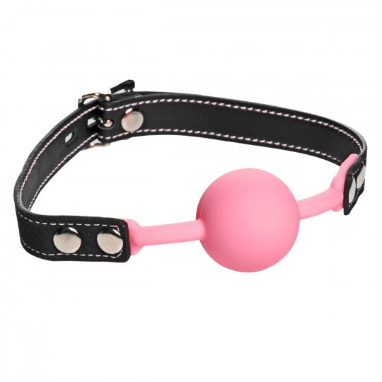 Glow Gag Glow in the Dark Silicone Ball Gag - SP BOUTIQUE