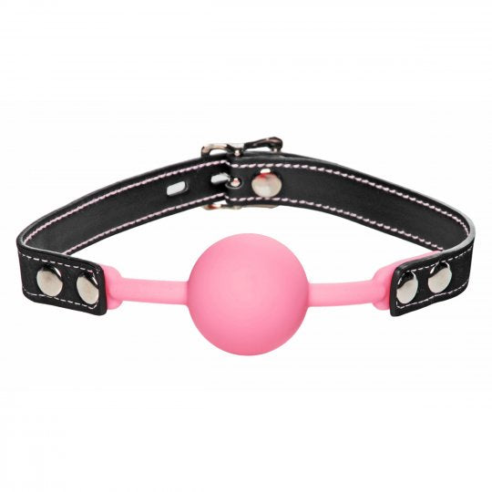 Glow Gag Glow in the Dark Silicone Ball Gag - SP BOUTIQUE