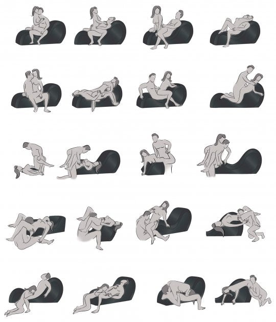 Kinky Couch Sex Chaise Lounge XR BRAND