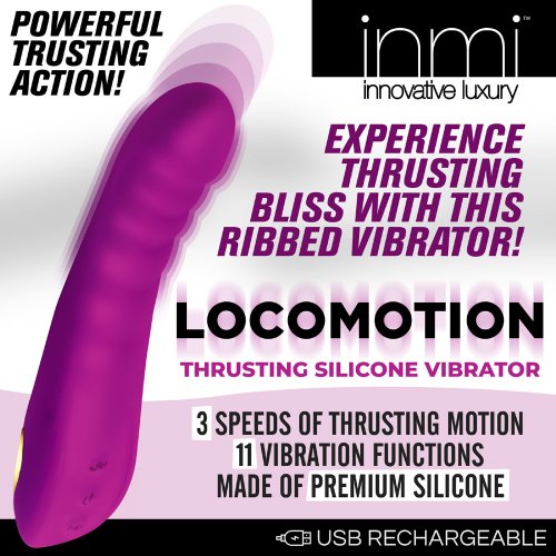 Locomotion Thrusting Silicone Vibrator - SP BOUTIQUE