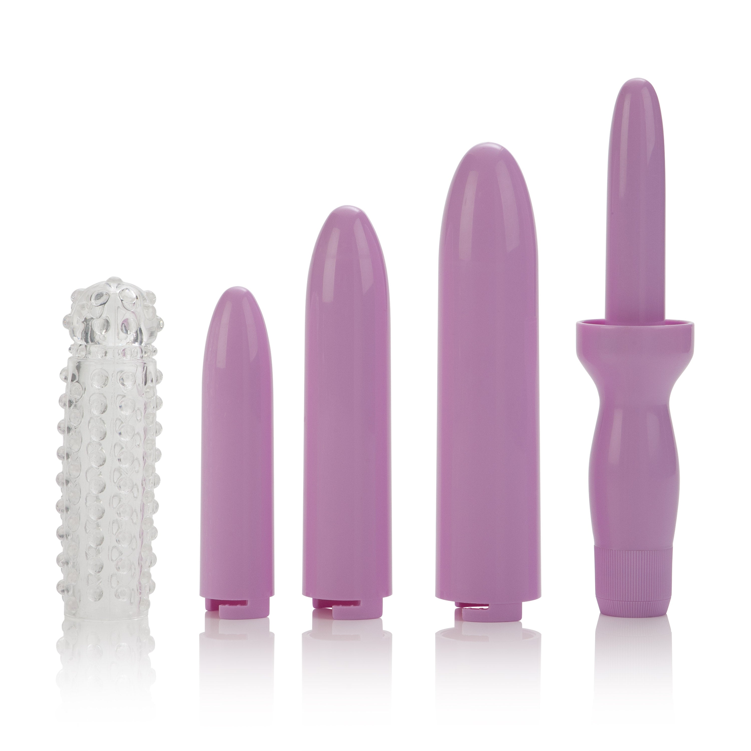 Dr. Laura Berman Intimate Basics - Dilator Set Purple Dilator with 4 Sizes & Sleeve - SP BOUTIQUE