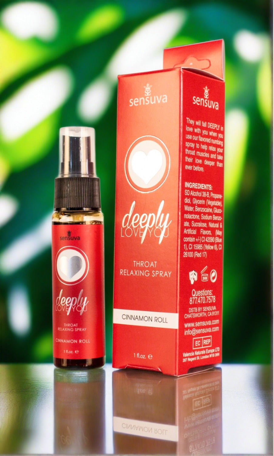 Sensuva Deeply Love You Throat Relaxing Spray - SP BOUTIQUE