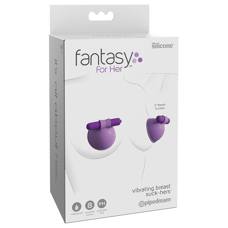 Fantasy For Her Vibrating Breast Suck-Hers - SP BOUTIQUE