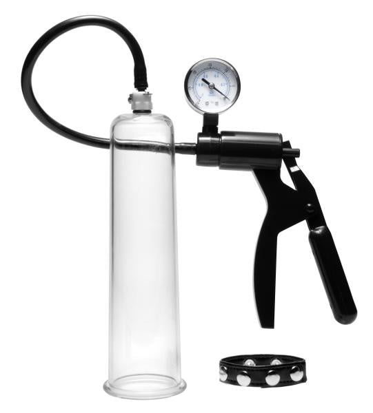 Performance - Vx8 Premium Penis Pump System With Silicone Cock Strap - SP BOUTIQUE