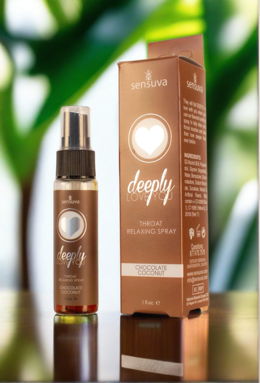 Sensuva Deeply Love You Throat Relaxing Spray - SP BOUTIQUE
