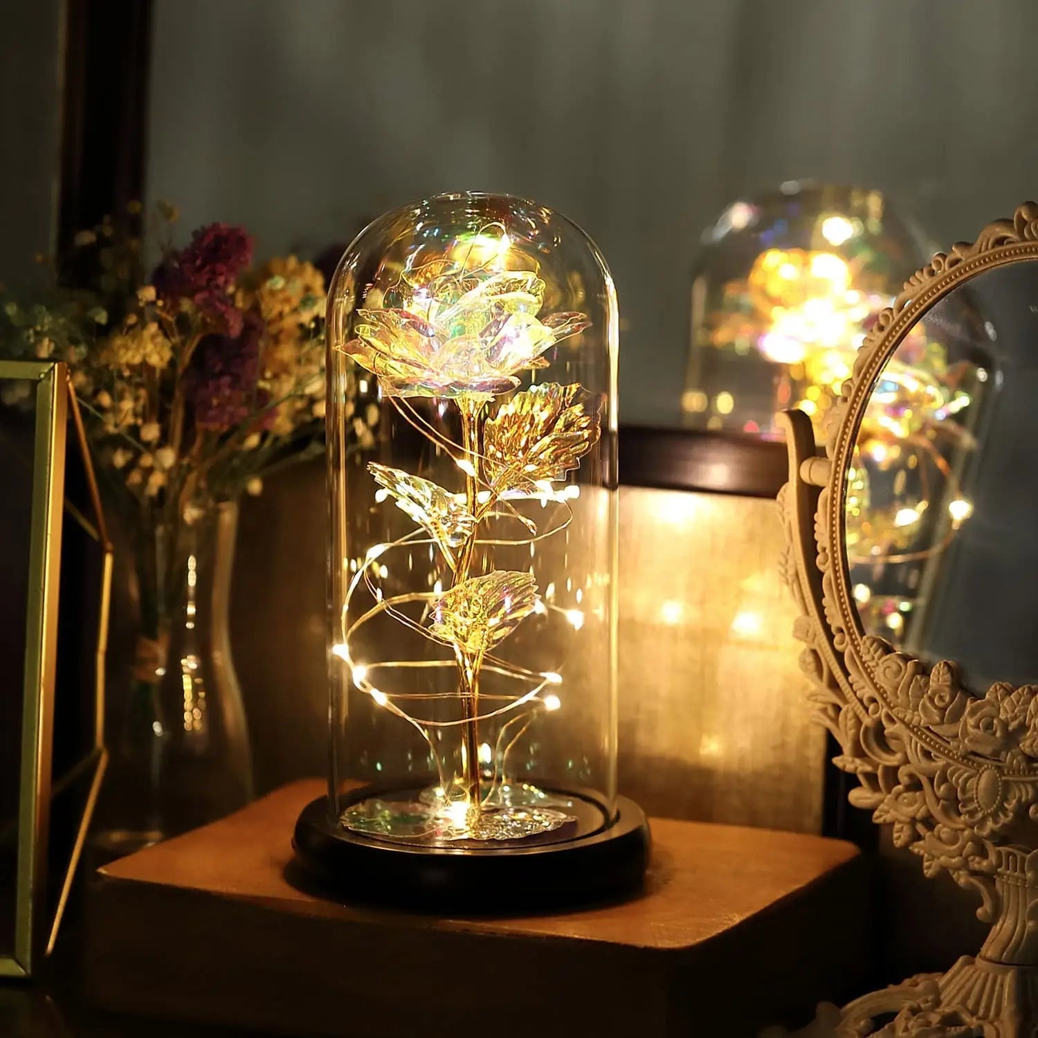 Forever Flower Artificial Light-up Rose Gift - SP BOUTIQUE