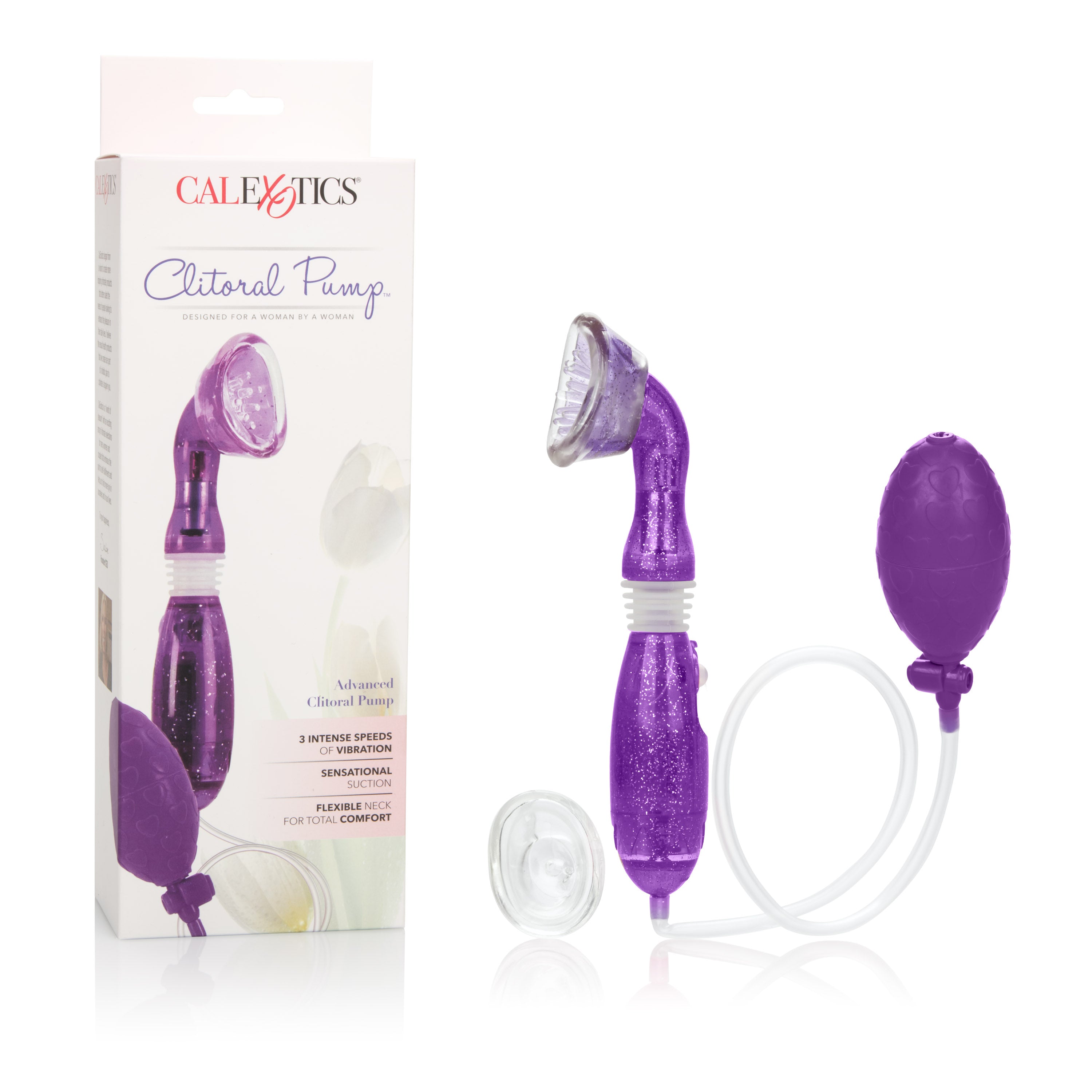 Advanced Clitoral Vibrator With 3 Speeds & Powerful Suction - Waterproof Design - SP BOUTIQUE
