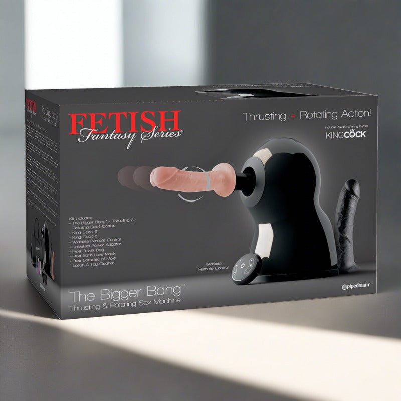 Fetish Fantasy The Bigger Bang Thrusting & Rotating Sex Machine - SP BOUTIQUE