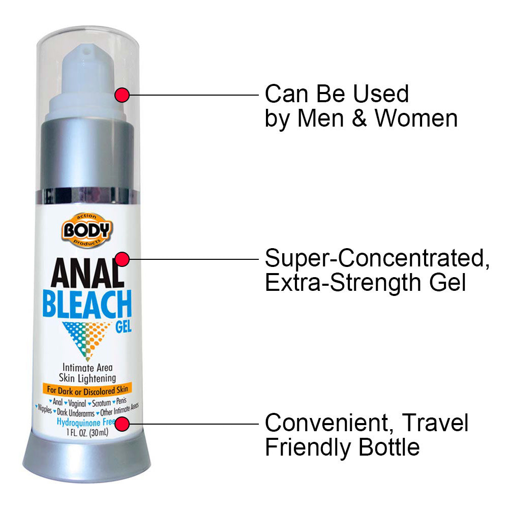 Anal Bleach Skin Lightening Gel BODY ACTION