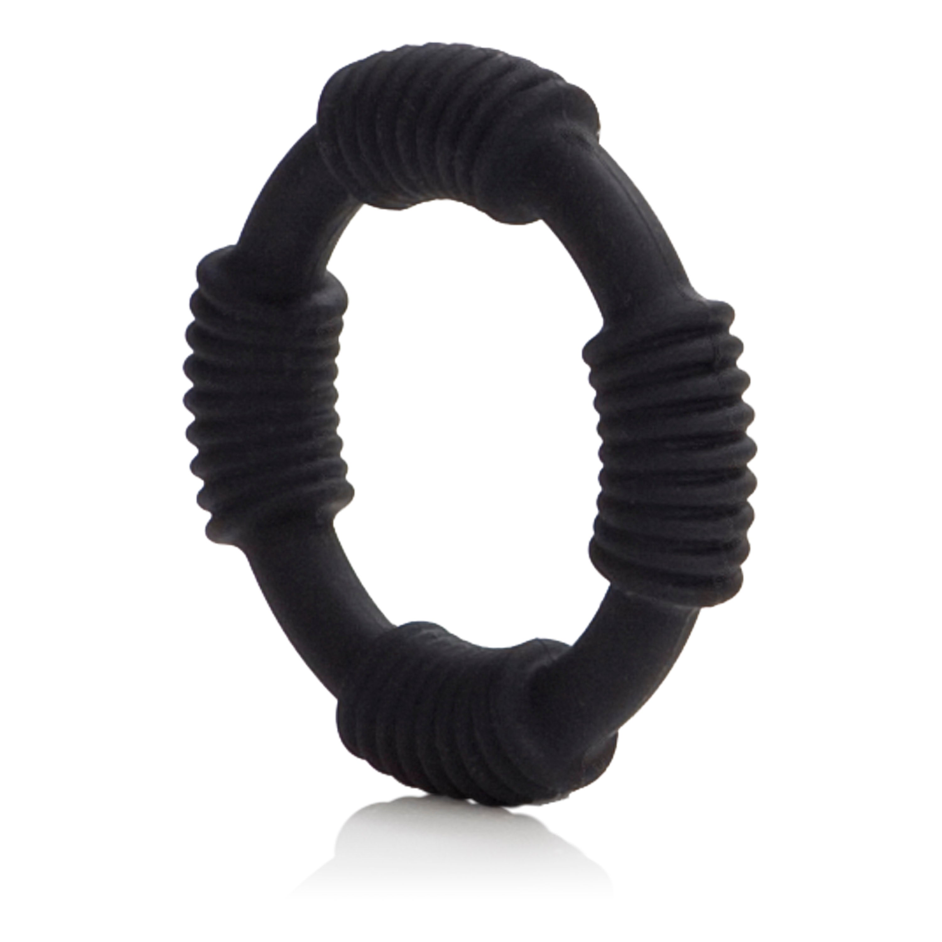 Hercules Silicone Ring - Black - SP BOUTIQUE