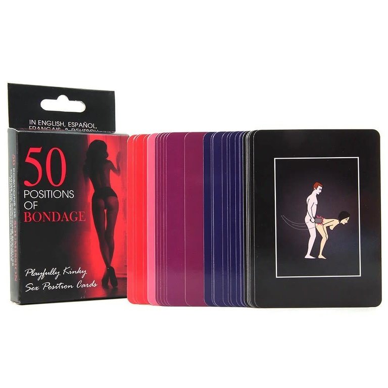 Fifty Positions Of Bondage Card Game - SP BOUTIQUE