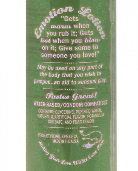 Emotion Lotion Flavored Warming Massage - SP BOUTIQUE