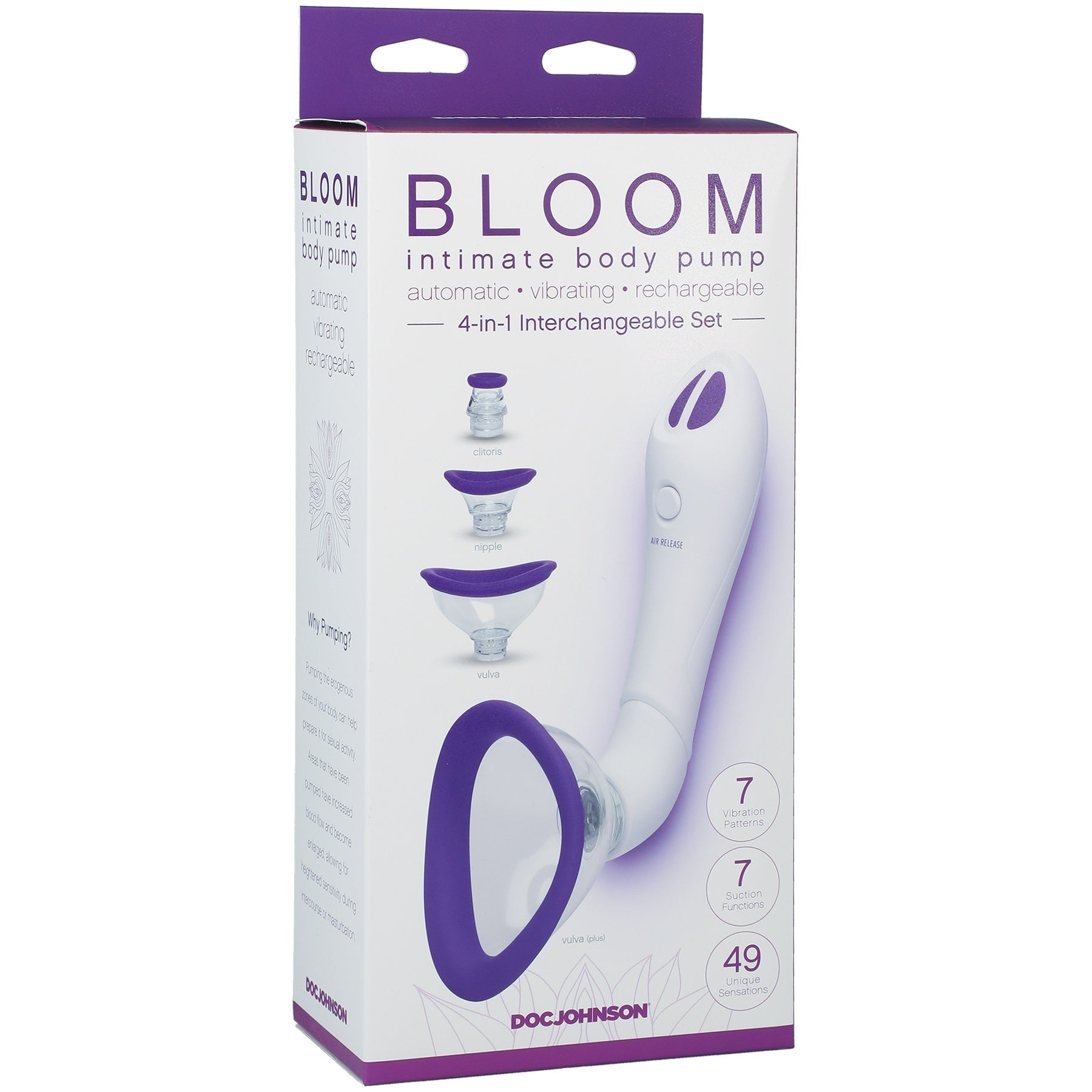 Bloom - Intimate Body Pump - Automatic - Vibrating - Rechargeable - SP BOUTIQUE
