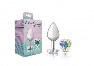 Cheeky Charms-Silver Metal Butt Plug - SP BOUTIQUE
