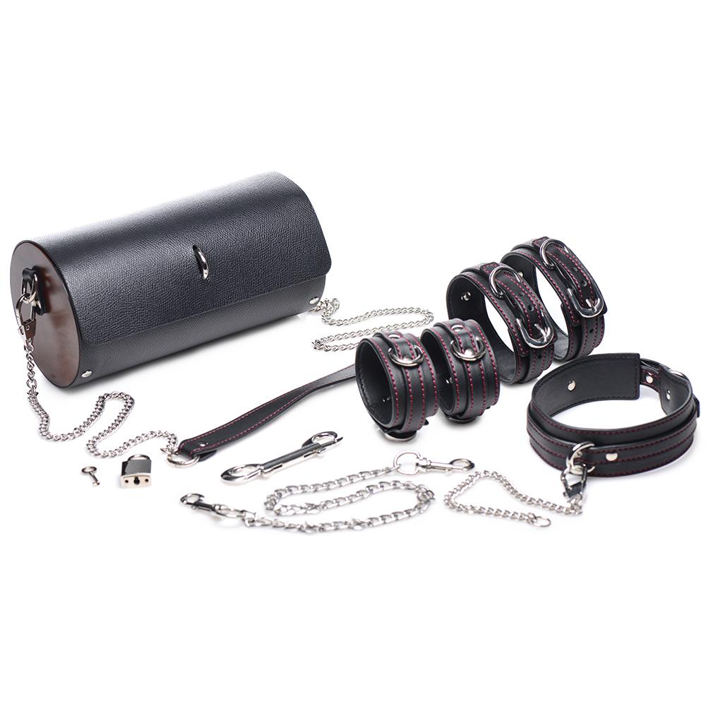 Master Series Kinky Clutch Black Bondage Set - SP BOUTIQUE
