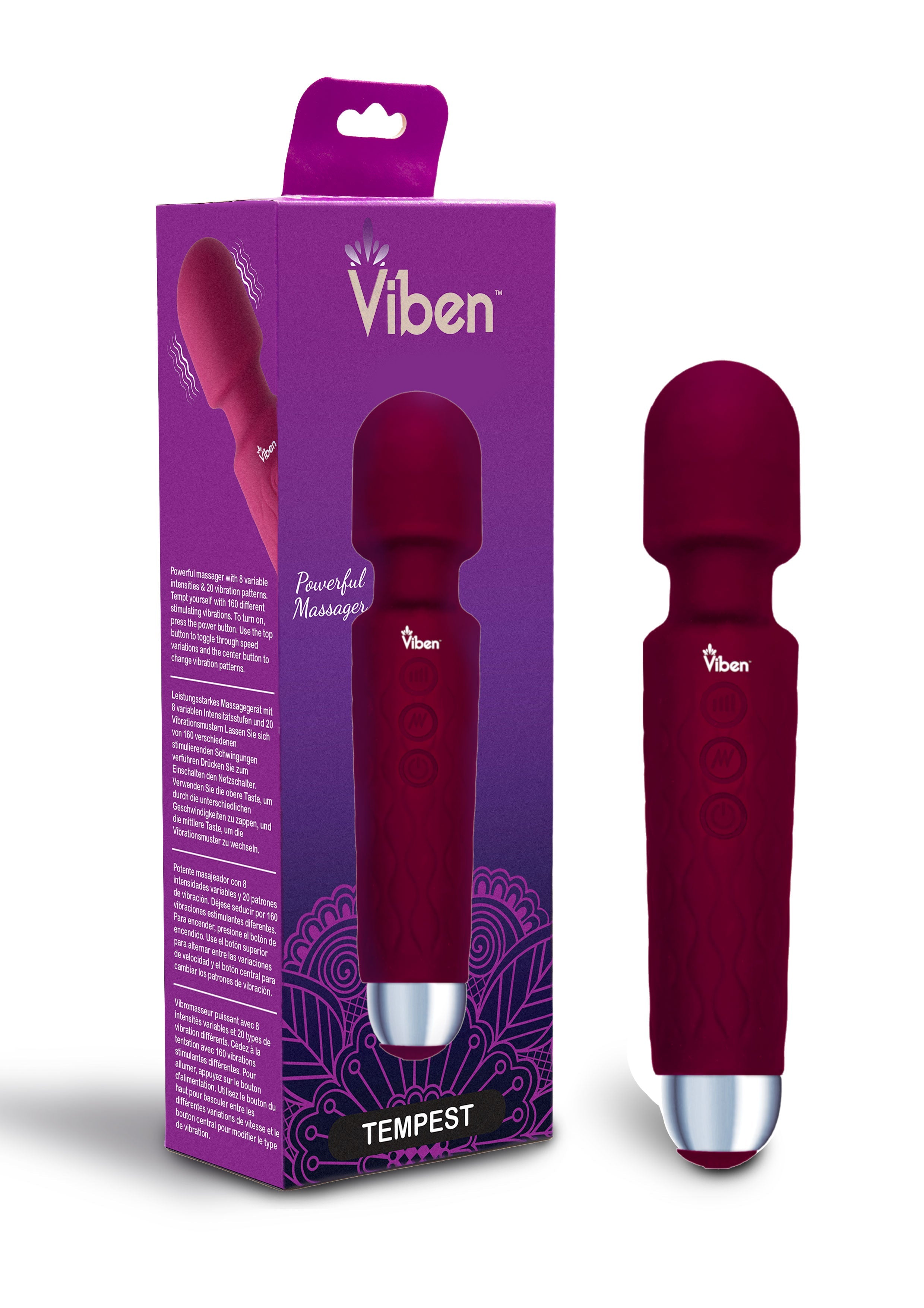 Viben Tempest - Intense Wand Massager - SP BOUTIQUE