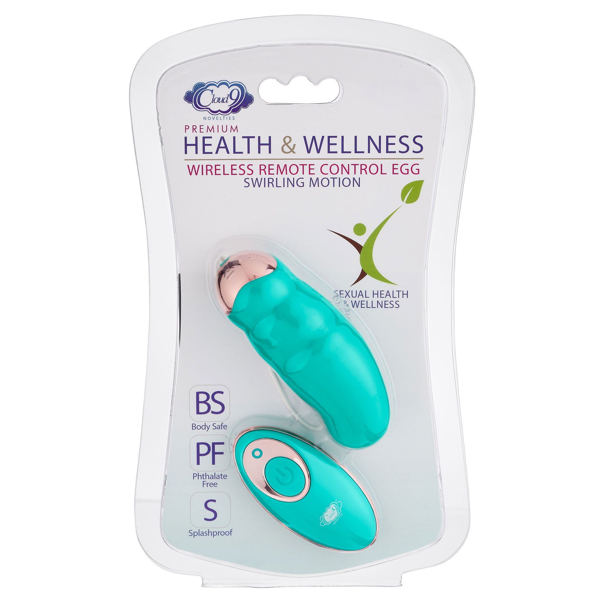Health and Wellness Wireless Remote Control Egg - Swirling Motion - SP BOUTIQUE