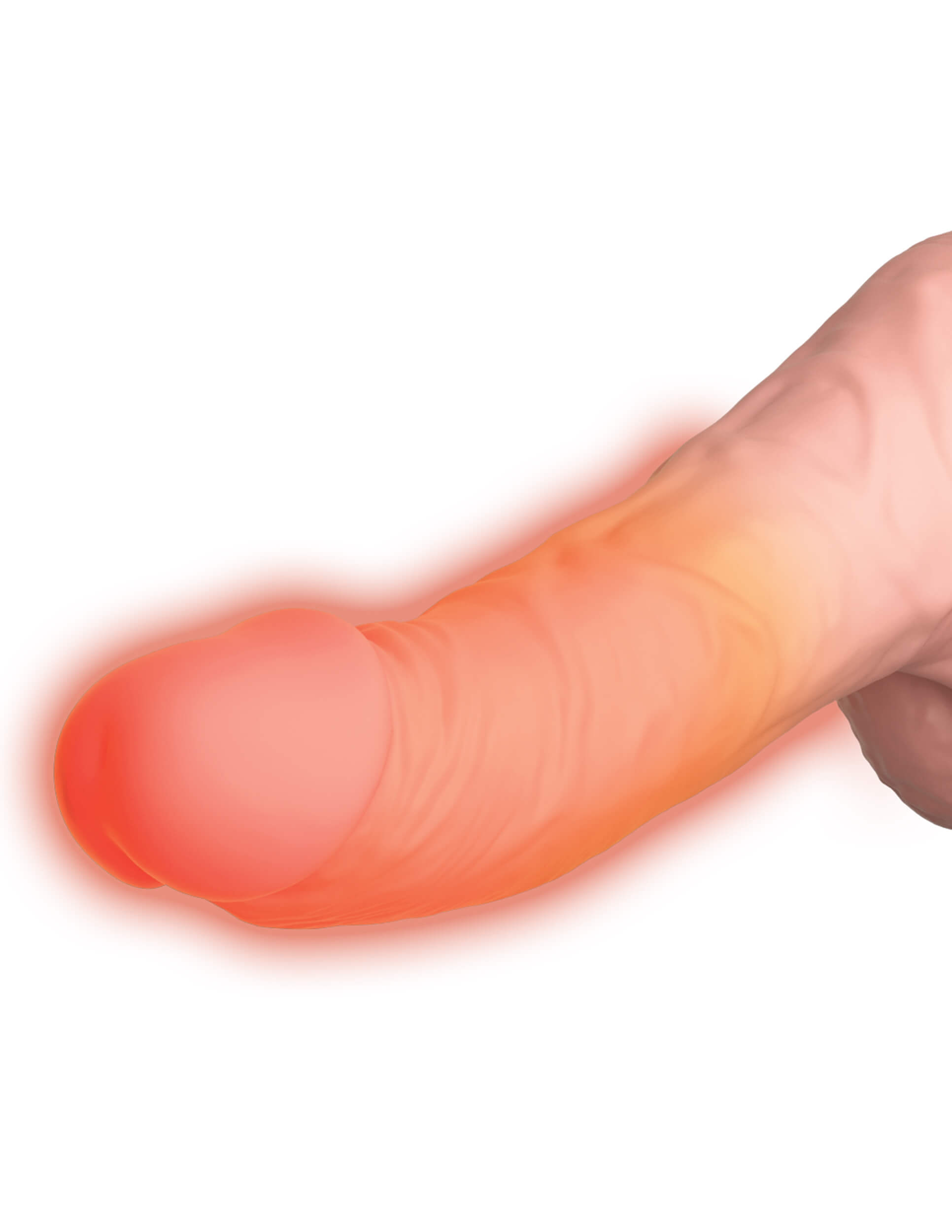 King Cock Plus Thrusting Cock with Balls - SP BOUTIQUE