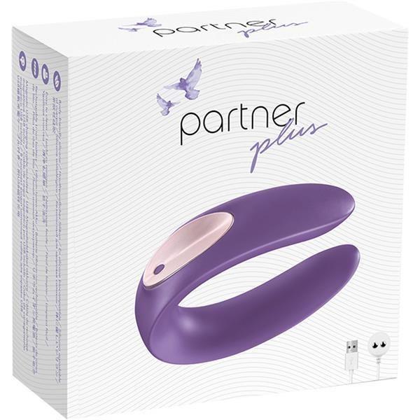 Partner Plus with Remote Purple Vibrator - SP BOUTIQUE