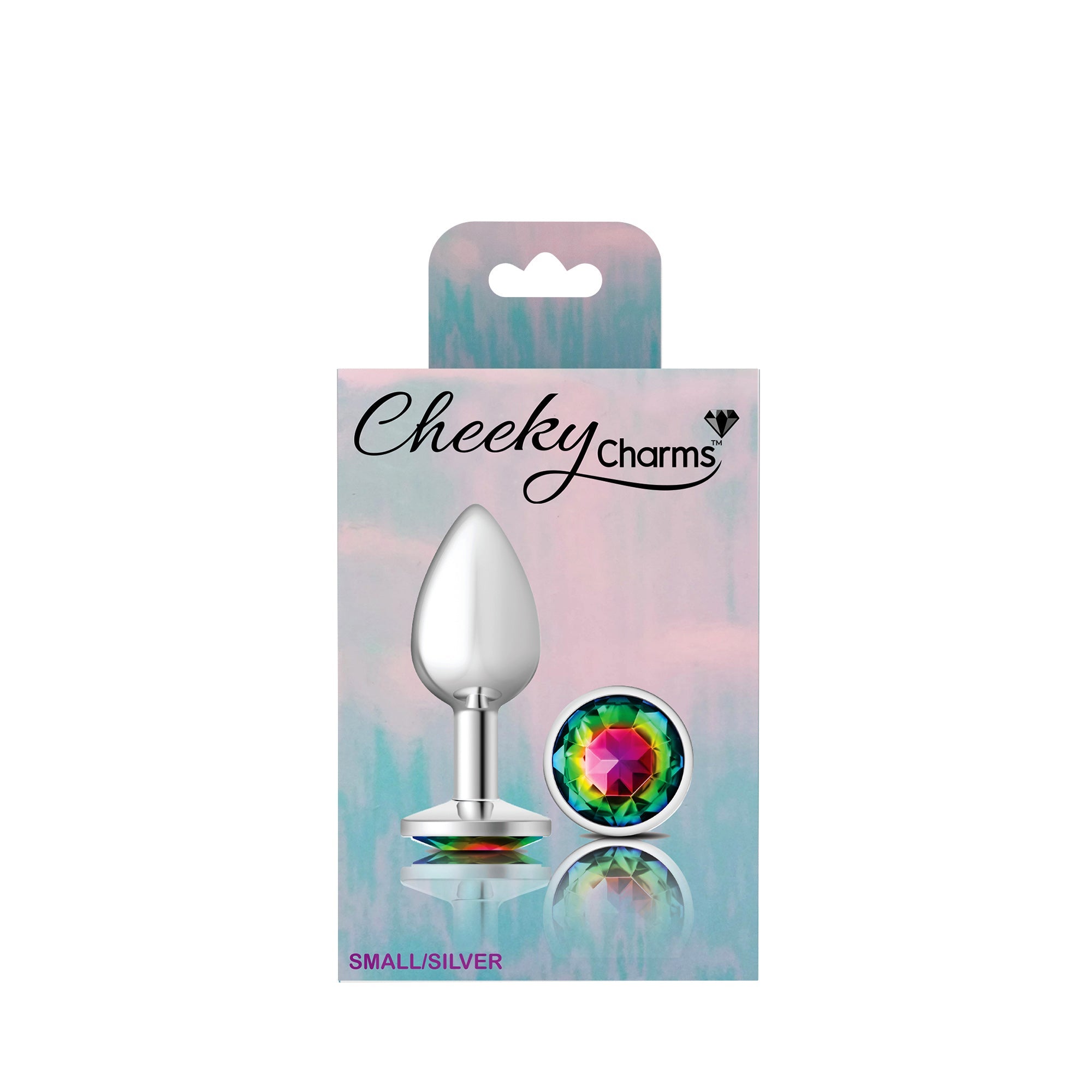 Cheeky Charms-Silver Metal Butt Plug - SP BOUTIQUE