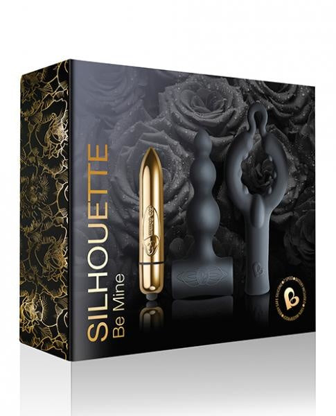 Rocks Off Dark Desires Be Mine Kit Black Champagne Gold - SP BOUTIQUE