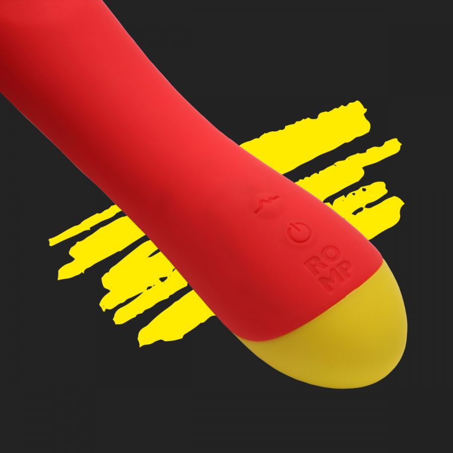 ROMP Hype G-Spot Vibrator Red WOW TECH