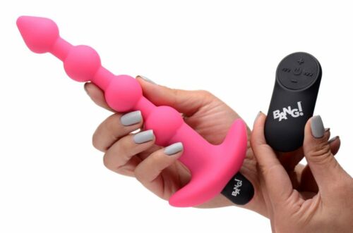 Bang Vibe Anal Beads W/remote - SP BOUTIQUE