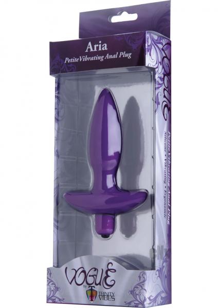 Aria Vibrating Silicone Anal Plug - SP BOUTIQUE