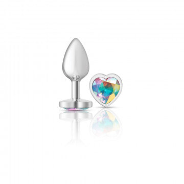 Cheeky Charms-Silver Metal Butt Plug - SP BOUTIQUE