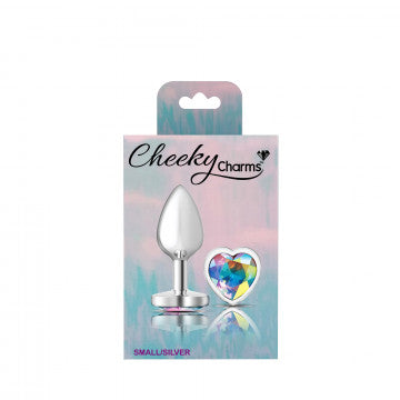 Cheeky Charms-Silver Metal Butt Plug - SP BOUTIQUE