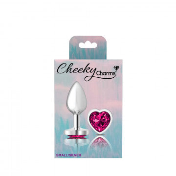 Cheeky Charms-Silver Metal Butt Plug - SP BOUTIQUE