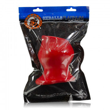Pig-Hole Ff Fuckplug Oxballs - Red - SP BOUTIQUE