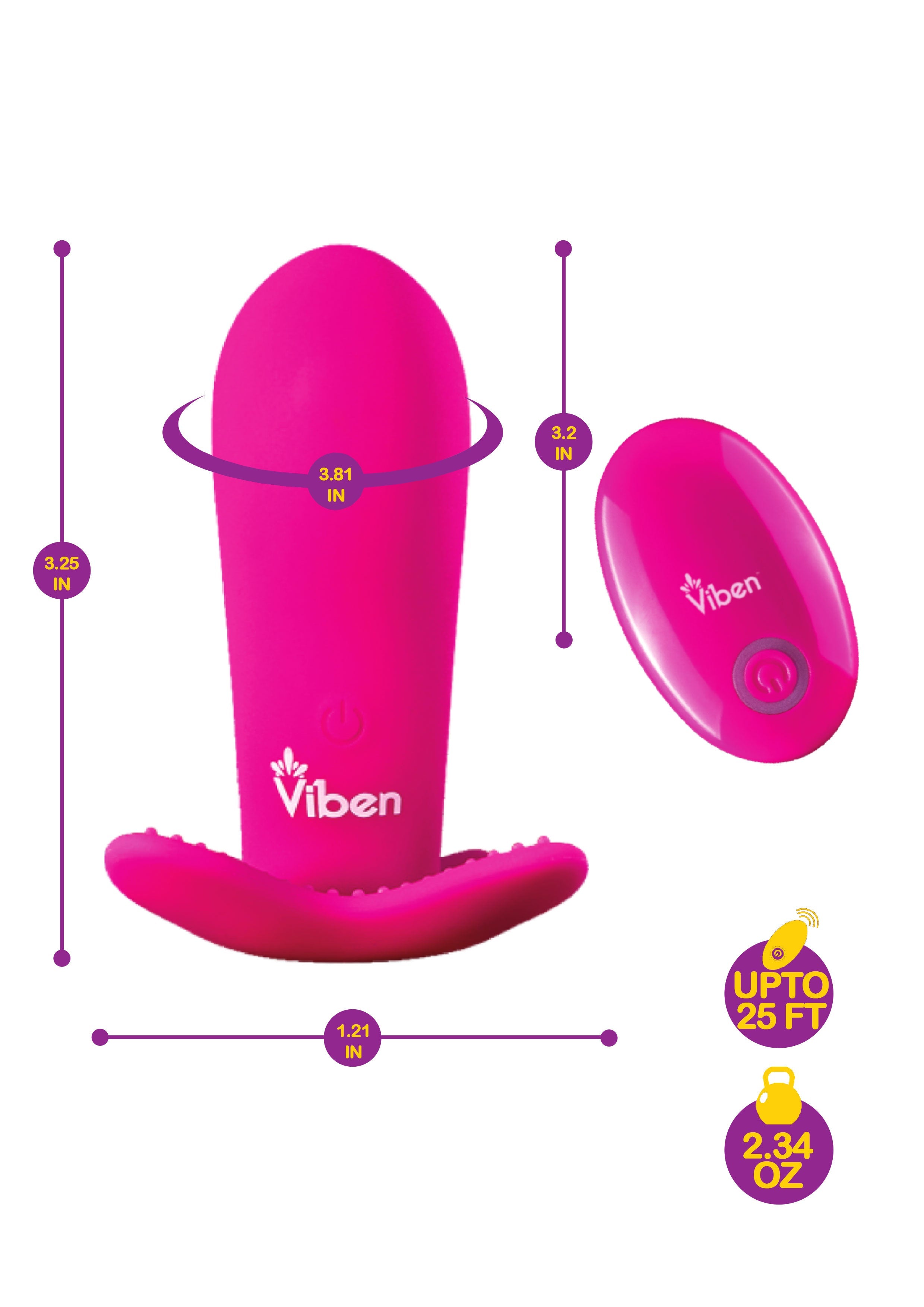 Viben Intrigue Panty Vibe - SP BOUTIQUE