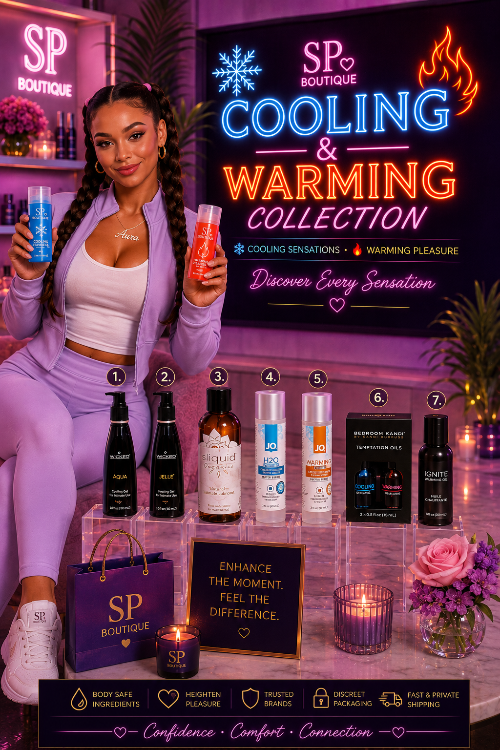 Cooling &amp; Warming Lubricants