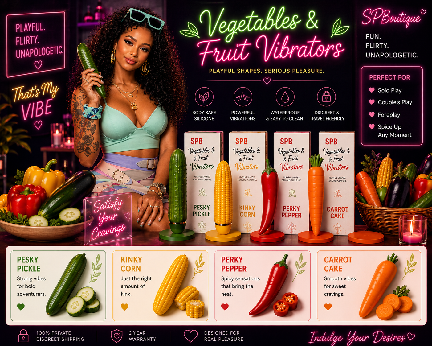 Vegetables & Fruit Vibrators