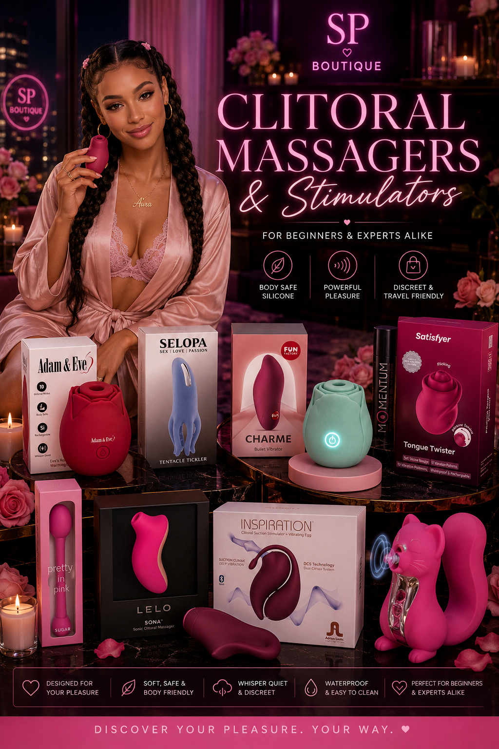 Clitoral Massagers & Stimulators