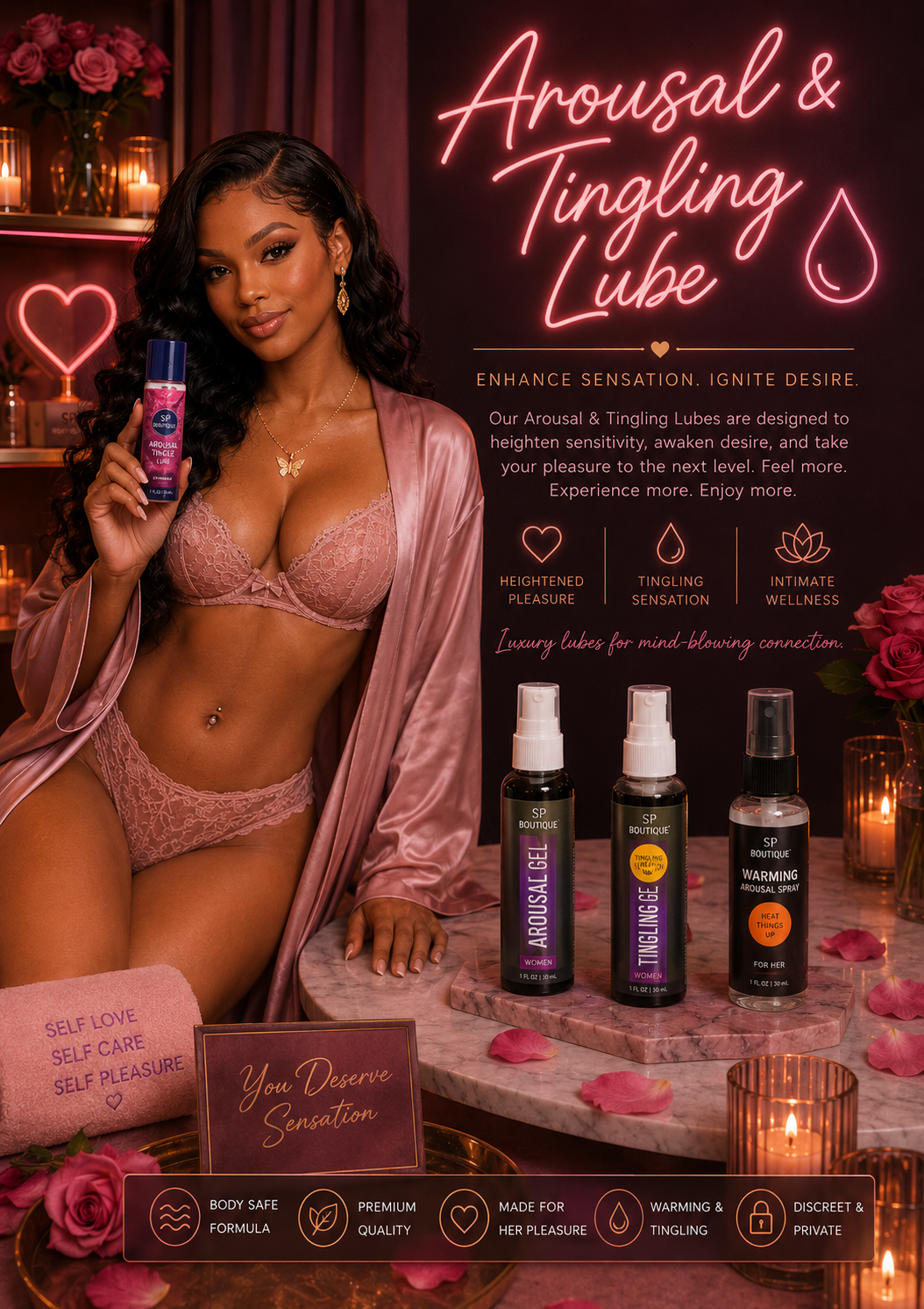Arousal &amp; Tingling Lube