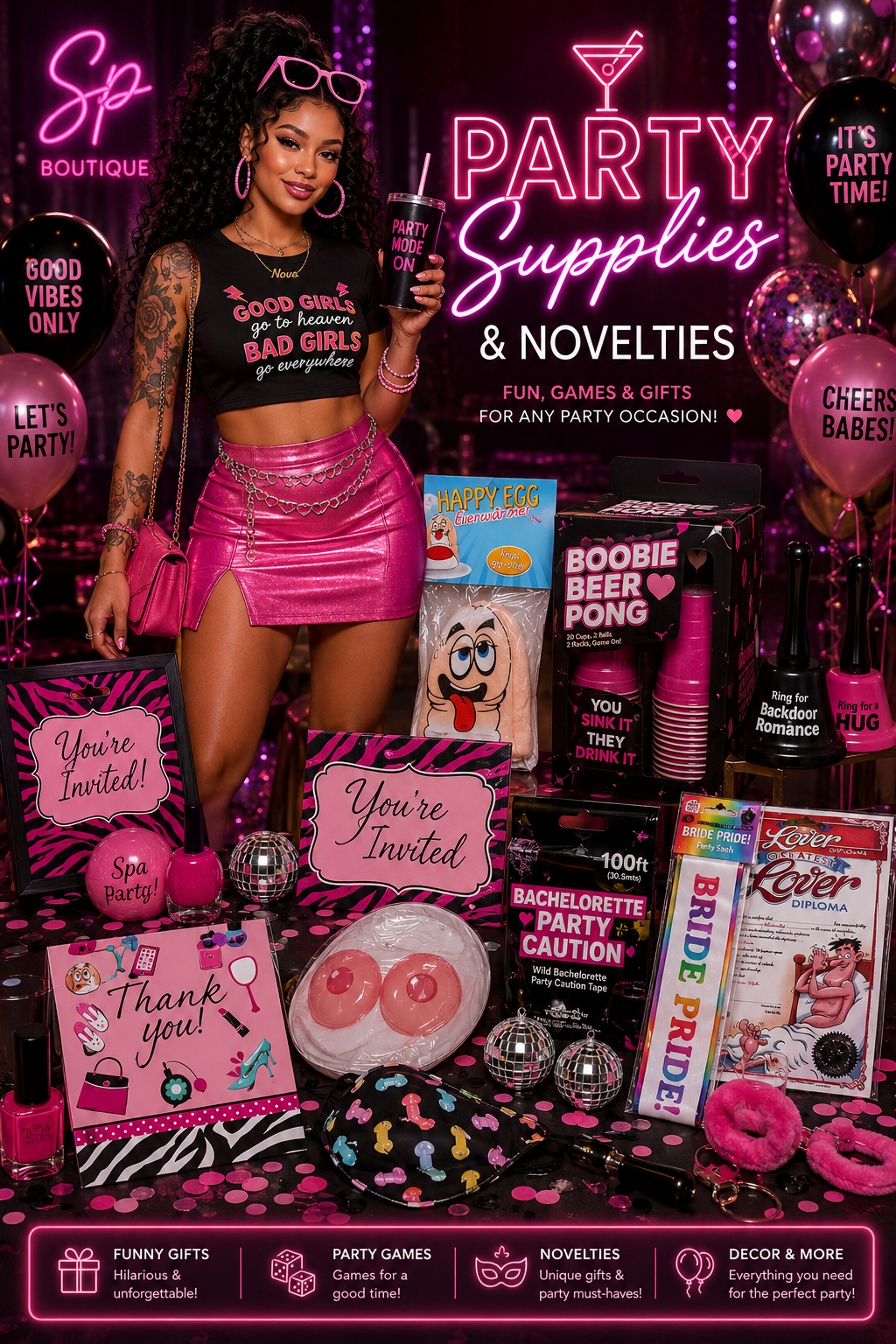 Party Supplies &amp; Novelties