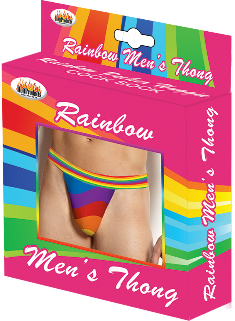 Rainbow Mens Thong - SP BOUTIQUE