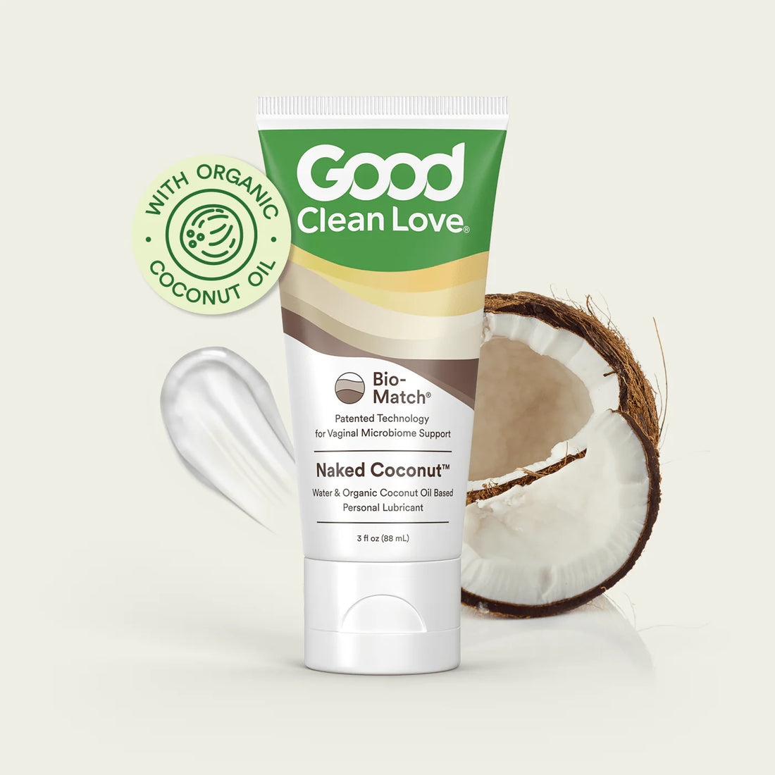 Good Clean Love Naked Coconut Lubricant 3oz