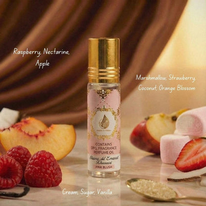 Pink Blush Shams Al Emarat Khususi Perfume Oil Roll On 10 ml