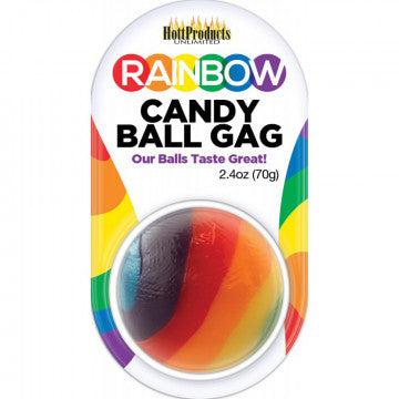 Rainbow Candy Ball Gag HOTT PRODUCTS