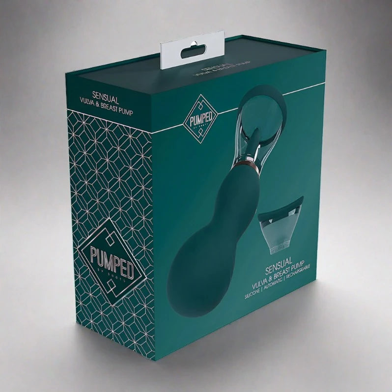 Pumped Sensual Automatic Rechargeable Vulva &amp; Breast Pump SHOTS