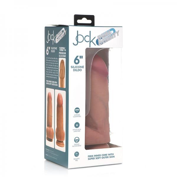 Jock Light Dual Density Silicone Dildo With Balls CURVE NOVELTIES