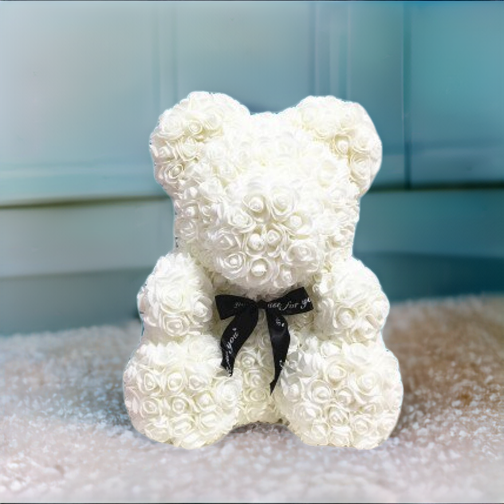 Rose Teddy Bear and Rose Ring Gift Box SP BOUTIQUE