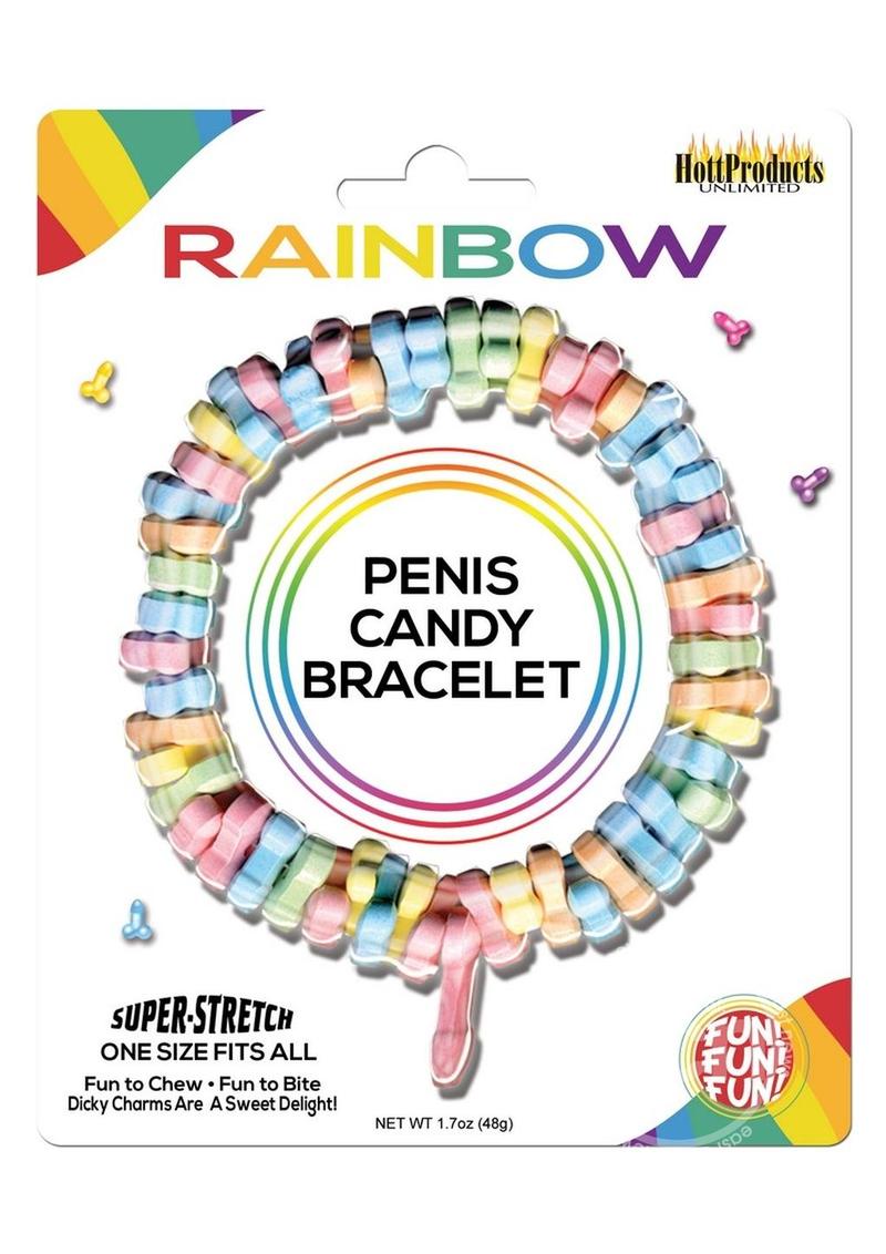 Dicky Charms Multi Flavored Penis Shaped Candy In A Super Stretch Bracelet HOTT PRODUCTS