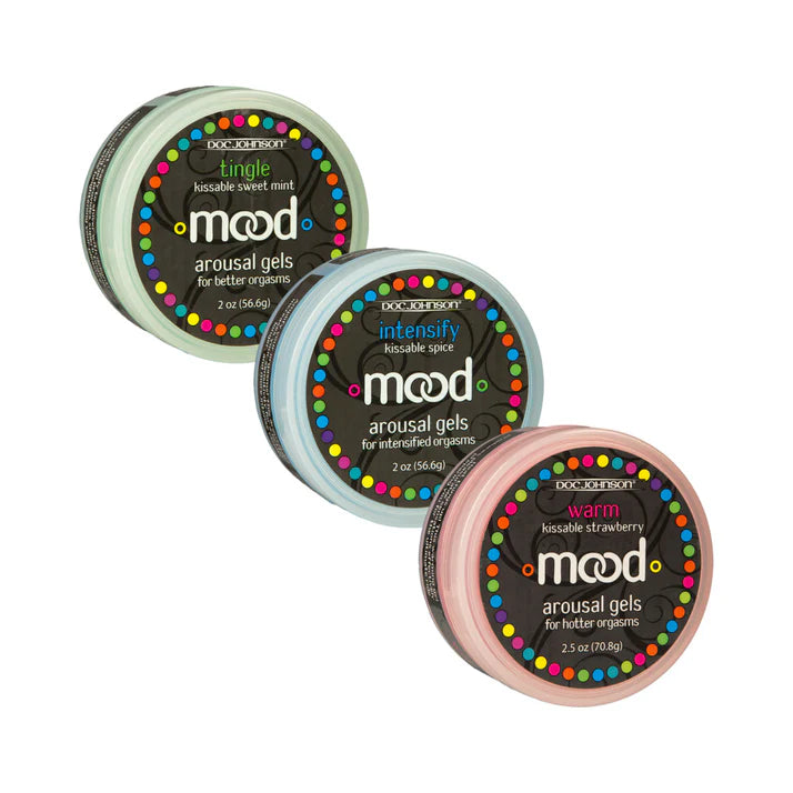 Mood Arousal Gels 3 Pack Tingle, Warm, And Intensify - SP BOUTIQUE