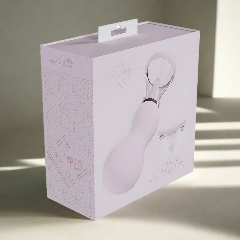 Pumped Sensual Automatic Rechargeable Vulva &amp; Breast Pump SHOTS