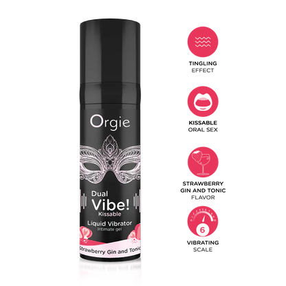 Orgie Dual Vibe! Intimate Arousal Gel ORGI